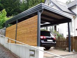 Carport To Garage Conversion Plans Inspirational Grossfotos Carport Modell Bremen Mit Seitlichem Kragdach In 2020 Carport Designs Carport Makeover Wooden Carports