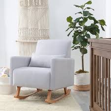 Milo Rocking Chair In 2020 Rocking Chair Nursery Upholstered Rocking Chairs Modern Rocking Chair Nursery