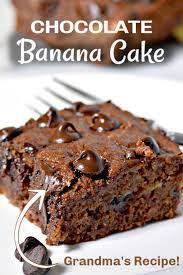Moist Chocolate Banana Cake Chocolate Banana Cake Super Moist Chocolate Cake Banana Cake Recipe