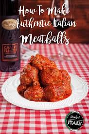 How To Make Authentic Italian Homemade Meatballs Recipe Italian Meatballs Recipe Homemade Meatballs Italian Meatballs