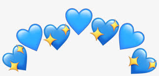 Check spelling or type a new query. Blue Heart Hearts Stars Star Emoji Emojis Crown Tumblr Heart Transparent Png 2183x1390 Free Download On Nicepng