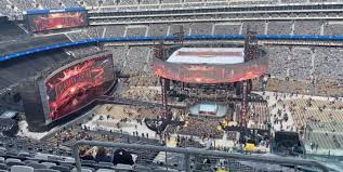 metlife stadium section 338 row 14 seat 2 wrestlemania