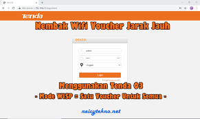 Panduan lengkap untuk pemula sampai bisa buat website sendiri. Nembak Wifi Voucher Menggunakan Mode Wisp Pada Router Tenda Neicy Tekno