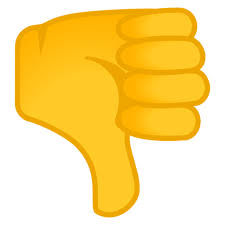 Pulgar abajo from the story el asistente © by tatianamalonzo (tatiana m. Pulgar Hacia Abajo Emoji