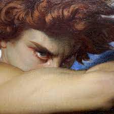 The fallen angel trope as used in popular culture. The Fallen Angel By Alexandre Cabanel Art Illustration Drawing Draw Picture Photography The Renaissance Art Paintings Aesthetic Art Rennaissance Art