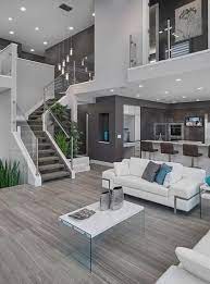 Interior design images white interior design contemporary interior monochromatic room monochrome good house ceiling design interior lighting home decor kitchen interior design kitchen modern interior design new kitchen kitchen ideas kitchen black kitchen lamps awesome. All Kinds Of Living Rooms Can Have Serious Style These Charming Designer Rooms Have The Fabulous Decorating Ide Modern House Design House New Interior Design