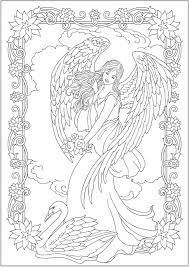In this site you will find a lot of coloring pages in many kind of pictures. Creative Haven Elegant Angels Coloring Book By Marty Noble Welcome To Dover Publications Colo Angel Coloring Pages Fairy Coloring Pages Designs Coloring Books