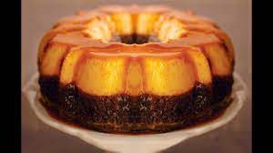 كيكة قدرة قادر كريم كراميل وشوكلاته cream caramel cake youtube