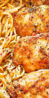 Chicken Pasta In Creamy White Wine Parmesan Cheese Sauce Chicken Dinner Recipes Chicken Recipes Recipes