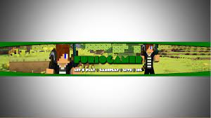 Amazing free minecraft youtube banner template. Banniere Youtube Minecraft Espace Membre Creation Banniere Youtube 2 This Is The Official Youtube Channel Of Minecraft Carwola