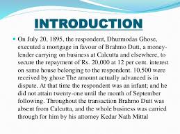 Home case summary mohori bibee & anr. Mohiri Bibee Vs Dharmodas Ghose A Case Study