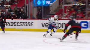 Barclay goodrow put the lightning back in the lead in the third period after slipping his shot past the near post of alex nedeljkovic. Barclay Goodrow With A Goal Vs Carolina Hurricanes