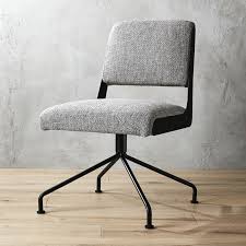 Black And White Striped Desk Chair Rue Cambon Grey Tweed Office Chair Reviews Cb2 Modern Office Chair Office Chair Cheap Office Chairs