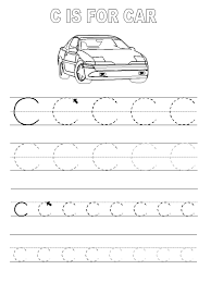 Print this coloring page (it'll print full page) save on pinterest. Trace Letter Car Fabulous Alphabet Coloring Pages Preschool Tracing Worksheets Image Inspirations Pdf Samsfriedchickenanddonuts