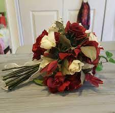 They also look positively breathtaking. Diy Silk Flower Wedding Bouquet Erin Mackey Author