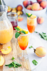 18 aug, 2018 frozen peach bellini joanne rappos drinks frozen drinks, bellinis, peaches. Frozen Peach Bellini Olive Mango