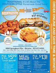 Maybe you would like to learn more about one of these? Moraine Fish Chicken Menu In Dayton Ohio Usa