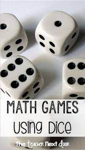 Free Fun List Of Math Games For 3rd 5th Grades Using Dice To Practice Place Value Fractions And Measurement And Data Stud Math Games Math Homeschool Math