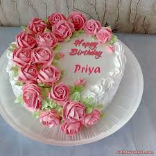 Birthday Cake Images With Name Priya Write Your Name On Birthday Cake Online In 2020 Birthday Cake Writing Birthday Cake Write Name Birthday Cake For Wife