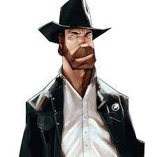 Artstation Chuck Norris Evgeny Yurichev Chuck Norris Disney Quotes Funny Black Panther Art