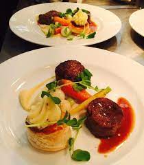 Trio Of Welsh Beef Main Course Including A 28 Day Fillet Steak Slow Cooked Shin And Cottage Pie Main Course Fine Dining Recipes Main Course Dishes
