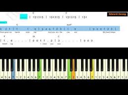 Not Angka You Are The Reason Calum Scott Tutorial Melodi Dan Akor