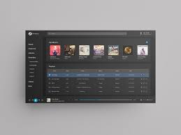 Boomplay Music Desktop Design Concept Dark Concept Design Desktop Design Design