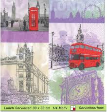 What's the best english music festival? England Kleine Bilder Aus London 1 Lunch Serviette