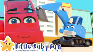 I M An Excavator Song More Nursery Rhymes Kids Songs Song Compilation Little Baby Bum Youtube