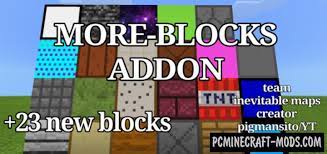 Check spelling or type a new query. More Blocks Addon For Minecraft Pe 1 17 11 Ios Android Pc Java Mods