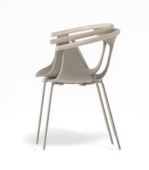 patrick norguet updates fox chair for pedrali with genuine leather restoration hardware dining chairs round sofa chair metal chairs