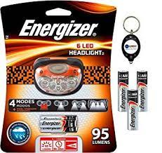 New Upgraded Energizer Hdl33a2e 4 Modes 6 Led 95 Lumens Headlight Headlamp With 6x Aaa Energizer Max Alkaline Batteries A Headlamp Alkaline Battery Energizer