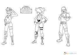 Dibujos Para Colorear De Fortnite Para Imprimir