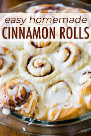 These Easy Cinnamon Rolls Are Perfect For Yeast Beginners Because They Only Requ Homemade Cinnamon Rolls Easy Cinnamon Rolls Easy Cinnamon Roll Recipe Homemade