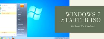Microsoft makes windows 10 iso images available to everyone through its download website, but if you're already using a windows machine, it forces you to download the media creation tool first. Windows 7 Starter Iso Free Download 32 Bit
