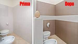 Il Ciclo Sottosopra Che Comprende La Colorazione Di Fondo E La Finitura Con Trasparente Rende Anche Sulle Piastrelle Conse Bagno Piastrelle Bagno Piastrellato