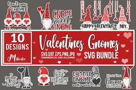 Valentine svg bundle 825686you will get the cutting files in 32svg 32eps 32dxf 32png (transparent background with 300 dpi of resolution) format files. Valentines Day Gnome Svg 416239 Cut Files Design Bundles