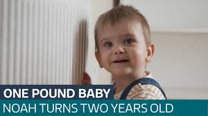 Boy born weighing only 1 pound going 'from strength-to-strength' as he  celebrates 2nd birthday