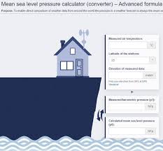 What is the difference between cross slope and super elevation in transportation engineering? Mean Sea Level Pressure Calculator Converter Advanced Formula Barani Design Technologies