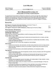 This Is A Good Sample Resume Nice Format Balance Of White Space And Print Plus The Person S Best Qualifications Are In The Data Analyst Data Quality Resume