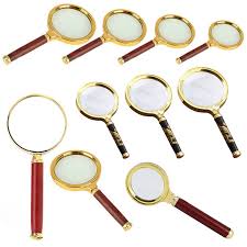 Indonesianini adalah kaca pembesar, 10 kali lipat. Handheld 10x Magnifying Glass Portable Retro Gold Handle Eye Loupe Glass 60 70 80 90mm For Personal Use Office Magnifying Glass Magnifiers Aliexpress