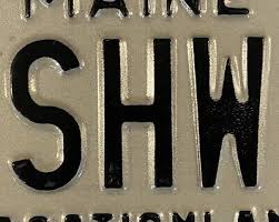 Vanity SHW SHOW license plate Shawn Sharon Seth Steve Sam Sarah Saul Sean  Simon