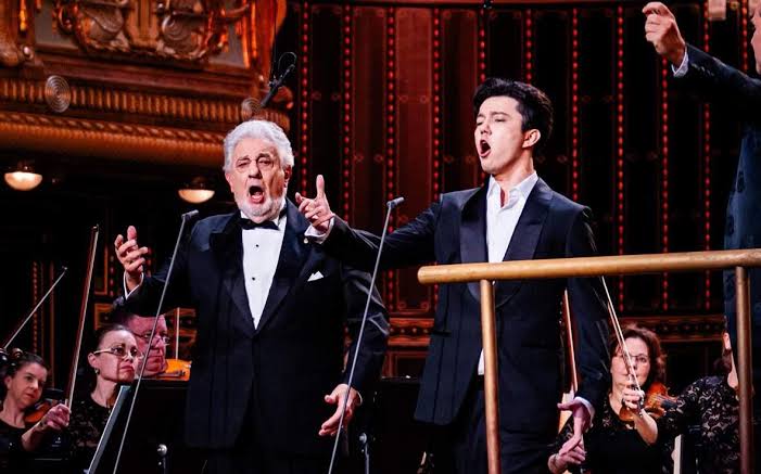 Dimash Qudaibergen joins voices with opera legend Placido Domingo to sing a  duet