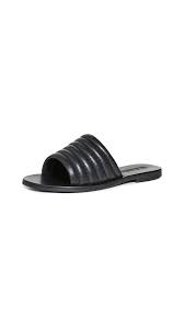 Toro Slide Sandals In Black