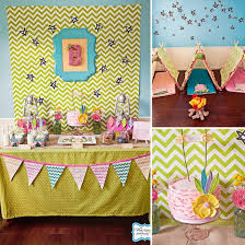 Middle eastern style and decorating theme is about fairy tale table decorations and centerpieces, blending festive table decorating ideas and traditional crochet crafts, modern decorating colors and golden or silver accents, glowing tea light flavor of middle eastern style to your party table decor. A Girlie Camping Themed Birthday Party 120 Kids Birthday Party Themes To Celebrate Your Child S Big Day Popsugar Middle East Family Photo 7