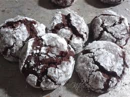 Mely S Kitchen Chocolate Crinkles Chocolate Crinkles Chocolate Crackles Chocolate