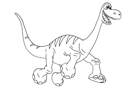Bekijk nu alle plantenetende dinosaurus kleurplaten bij. Kleurplaat De Goede Dinosaurus Pixar 3959