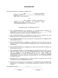 Eloisa galasi,may sapat na gulang,may asawa at naninirahan sa barangay dicabasan, dilasag, aurora. Caretaker Agreement Tagalog Template Docx