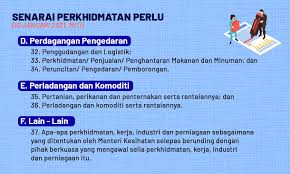 Dalam sistem perkhidmatan awam malaysia, spesifikasi dan pengklasifikasian sektor awam boleh pada masa ini, terdapat 91 skim yang diwujudkan di dalam kategori perkhidmatan ini. Pkp 2 0 Ini Sektor Ekonomi Yang Dibenarkan Operasi Astro Awani