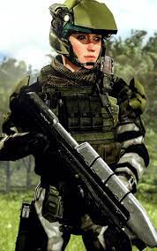 UNSC Female Marine by LordHayabusa357 on DeviantArt | Female marines, Halo  armor, Halo game